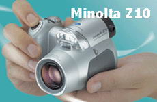 Цифровой фотоаппарат Minolta DIMAGE Z10 